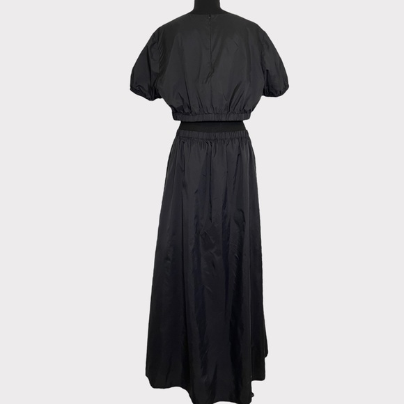 STAUD - Calypso Cutout Maxi Dress - Black - Size 16 - Picture 3 of 10